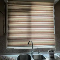 دو عدد پرده زبرا|پرده، رانر، رومیزی|تهران, فردوس|دیوار