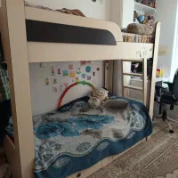 تخت دو طبقه MDF