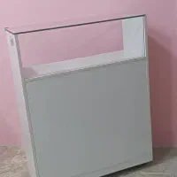 فروش میز ویترین ام دی اف و آهنی شیشه ای|بوفه، ویترین، کنسول|میناب, |دیوار