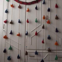 پرده ستنی کار دست