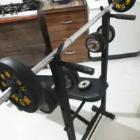 بدنسازی دمبل هالتر میز چند کاره و..|تجهیزات ورزشی|بجنورد, |دیوار