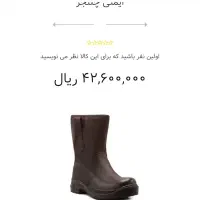 کفش ایمنی ساق بلند بهشتیان|کیف، کفش، کمربند|دوگنبدان, |دیوار