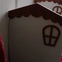 تخت و کمد کودک کلبه