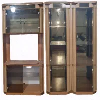 میز تلویزیون ویترین سه تکه