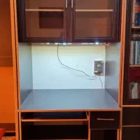 میز کامپیوتر بهمراه کتابخونه