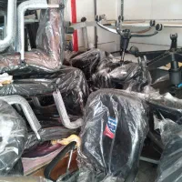 صندلی چرخ دار وجک دار|مبلمان اداری|قروه, |دیوار