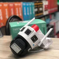 دوربین مداربسته اسپید دام سیمکارتی و وایفایی چرخشی|دوربین مداربسته|ملایر, |دیوار