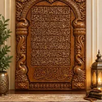 تابلو منبت ایت الکرسی