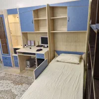 تخت و کمدو میز کامپیوتر نوجوان|تخت و سرویس خواب|تهران, جنت‌آباد جنوبی|دیوار
