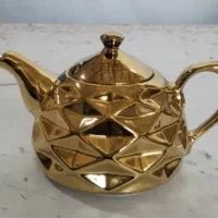 قوری جینی طلایی