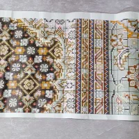 فرش مسند نیمه کاره