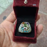 انگشتر چند نگینه|جواهرات|قم, شهرک مهدیه|دیوار