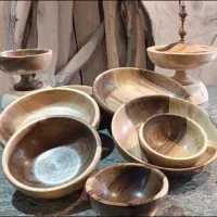 ظروف چوبی / میوه خوری / کاسه / پیاله