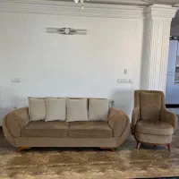 مبل ۹نفره دست دو+عسلی|مبلمان خانگی و میز عسلی|چابکسر, |دیوار