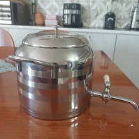 کتری شیر دار  استیل ۶ لیتری