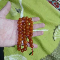 تسبیح کهربا ۳۳ تایی