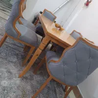 میز ناهار خوری ۶ نفره تمام چوب راش نو نوه|میز و صندلی غذاخوری|سبزوار, امیر کبیر|دیوار