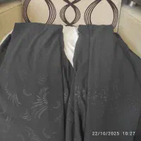 دوعدد چادر مشکی طرح دار