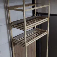 قفسه چوبی فروشگاه نان بیکری سوپر بوتیک مغازه عطاری