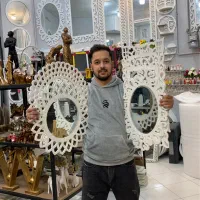 شلف دیواری ضدآب نظم‌دهنده با آینه