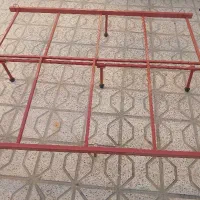 تخت خواب دونفره فلزی طرح آنتیک|تخت و سرویس خواب|مشهد, انصار|دیوار