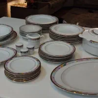 سرویس ۱۲ نفره چینی زرین درجه ا صادراتی ۹۲پارچه