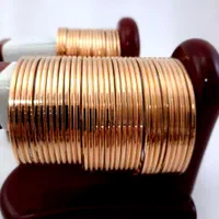 النگو آینه ای 2 میلی طلا|جواهرات|برازجان, |دیوار