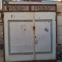 درب حیاطی سنگین و محکم