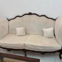 مبلمان۷نفره همراه با کنسول آینه|مبلمان خانگی و میز عسلی|بومهن, |دیوار