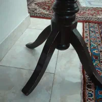 میزگرد چوبی با شال رویه ی بلند|مبلمان خانگی و میز عسلی|تبریز, |دیوار