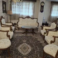 فروش سرویس مبل 9 نفره و ناهار خوری 8 نفره