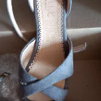 کفش طوسی مخملی سایز ۳۹|کیف، کفش، کمربند|تبریز, |دیوار