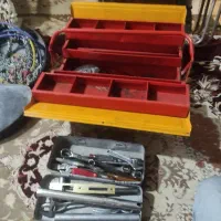 لوازم یدک پژو با جعبه آچار لاستیک زنجیر چرخ|قطعات یدکی و لوازم جانبی|قرچک, محمد آباد|دیوار