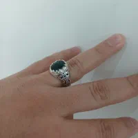 زمرد اصل پاکستانی قلمزنی شده|جواهرات|قدس, شهر‌قدس|دیوار