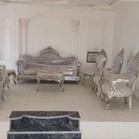 مبل ۹نفر همراه میز چوب راش