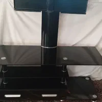 میز تلویزیون شیشه ای در حد نو|میز تلویزیون|سنندج, |دیوار