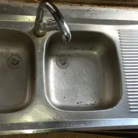 سینک اخوان وشیر ظرفشویی سالم در حد نو رو کار|مصالح و تجهیزات ساختمان|تهران, شمس‌آباد|دیوار