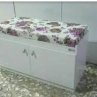 جاکفشی نشیمن دار|جاکفشی، کمد، دراور|نیشابور, خط کاشمر|دیوار