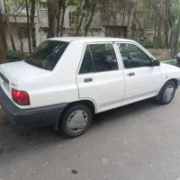 پراید لا کاغذی در حد خشک اواخر ۹۷