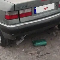 خودرو زانتیا تصادفی