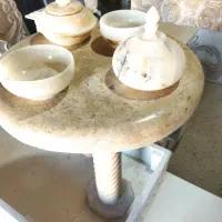 میز خاطره سنگی|مبلمان خانگی و میز عسلی|خزل, |دیوار