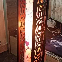 آباژور چوبی مدرن کاملا سالم|چراغ خواب و آباژور|رشت, لاکانی|دیوار