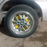 رینگ سپورت همراه بالاستیک ماشین پراید