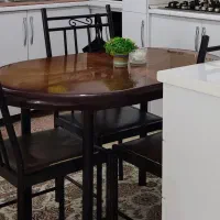 میز ناهار خوری با ۳ عدد صندلی|میز و صندلی غذاخوری|مهاباد (آذربایجان غربی), |دیوار