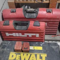 جعبه هیلتی دریل دیوالت و باطری شارژی هیلتی