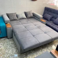 مبلمان تخت خوابشو باکسدار اسفنج ۳۵ کیلویی|تخت و سرویس خواب|تهران, دزاشیب|دیوار
