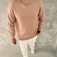 دورس نیم زیپ سه نخ خار خورده ترک مچینستی (آقایمد)|لباس|بیرجند, |دیوار