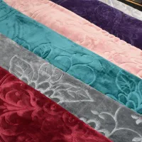 پتو گلبافت مدل برجسته سایز 220×160 سانتی متر