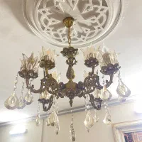 لوستر برنجی