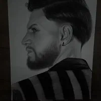 چهره سیاه‌قلم/روز مادر/روز زن/ شب یلدا|تابلو، نقاشی، عکس|مشهد, نوید|دیوار